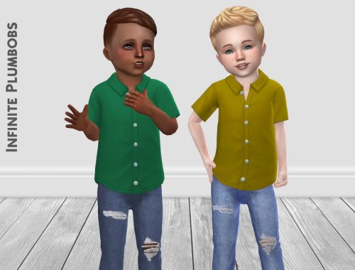 IP Toddler Silk Shirt