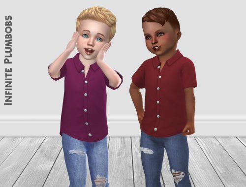 IP Toddler Silk Shirt