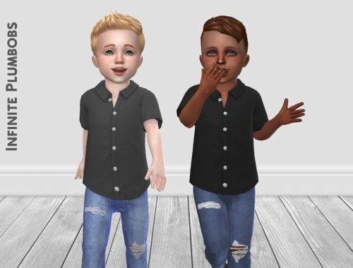 IP Toddler Silk Shirt
