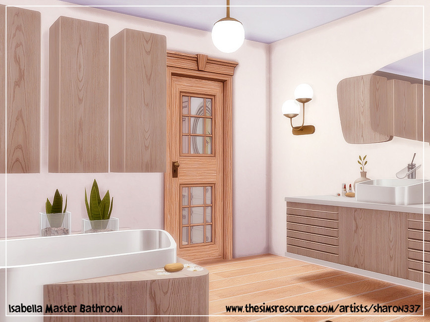 Isabella - Master Bathroom - The Sims 4 Catalog