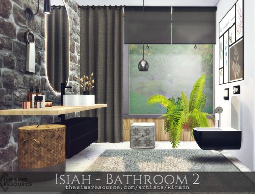 Isiah - Bathroom 2 - TSR CC Only