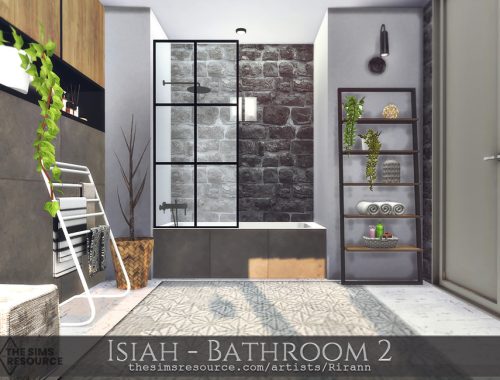 Isiah - Bathroom 2 - TSR CC Only