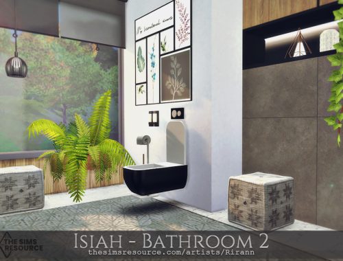 Isiah - Bathroom 2 - TSR CC Only