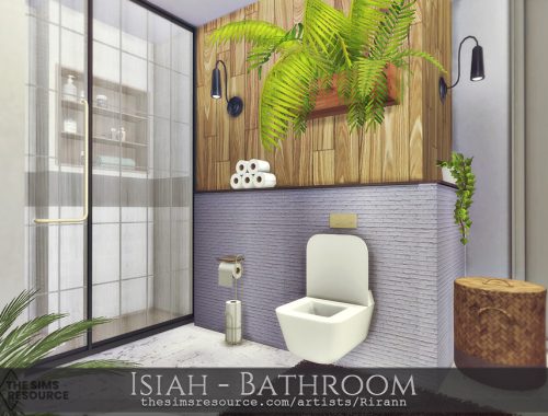 Isiah - Bathroom - TSR CC Only