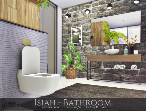 Isiah - Bathroom - TSR CC Only
