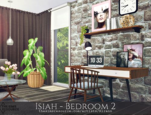 Isiah - Bedroom 2 - TSR CC Only