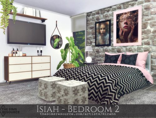 Isiah - Bedroom 2 - TSR CC Only