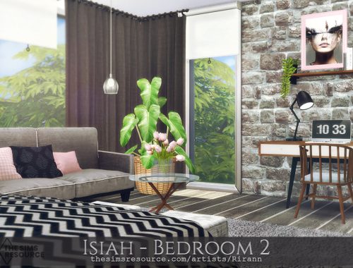 Isiah - Bedroom 2 - TSR CC Only