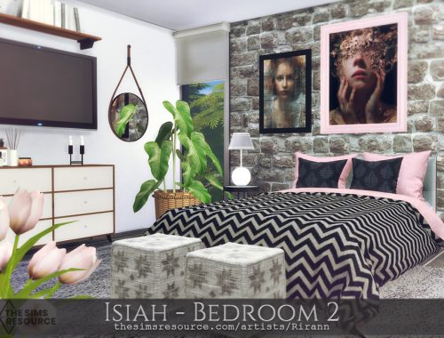 Isiah - Bedroom 2 - TSR CC Only