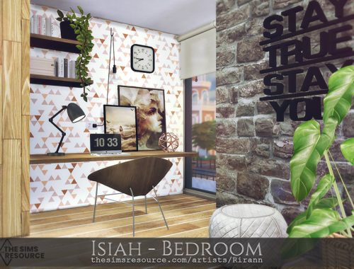 Isiah - Bedroom - TSR CC Only