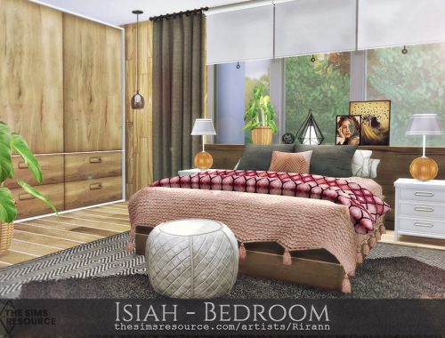 Isiah - Bedroom - TSR CC Only