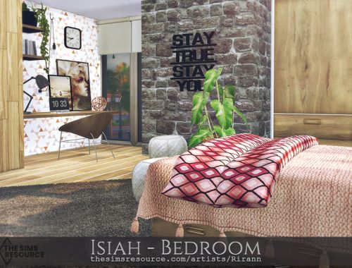 Isiah - Bedroom - TSR CC Only