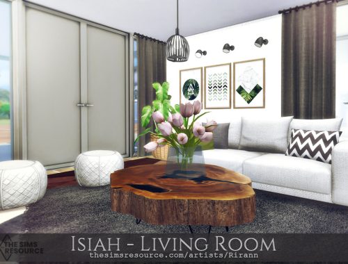 Isiah - Living Room - TSR CC Only