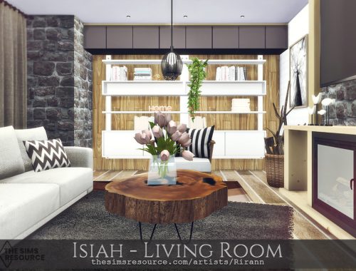 Isiah - Living Room - TSR CC Only