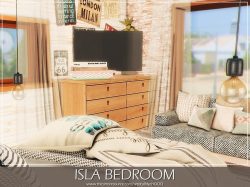 Isla Bedroom - The Sims 4 Catalog