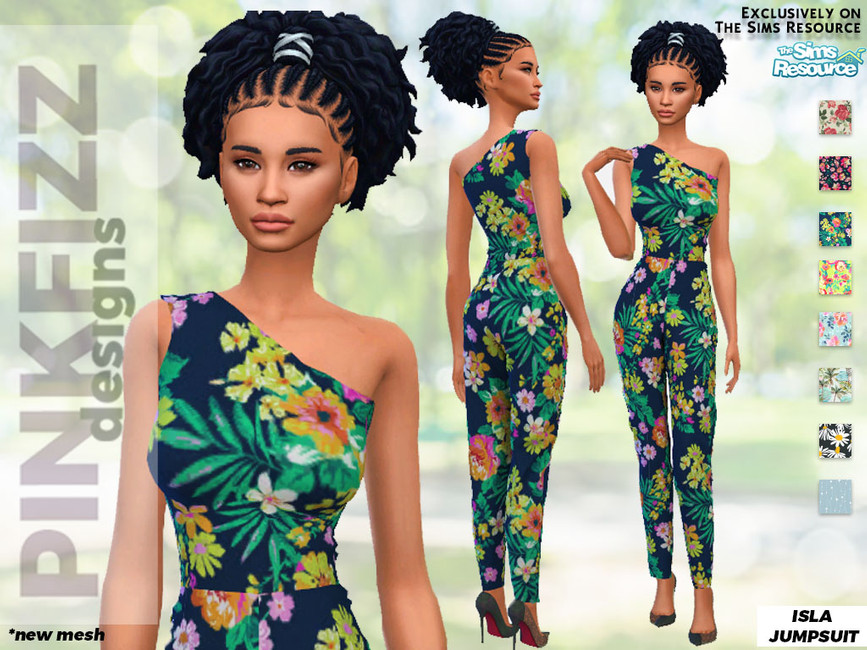 Isla Jumpsuit - The Sims 4 Catalog