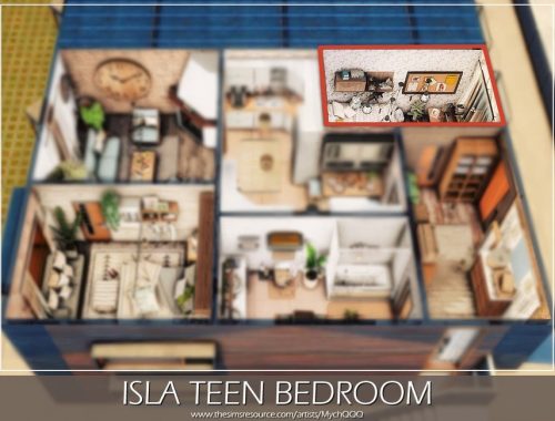 Isla Teen Bedroom