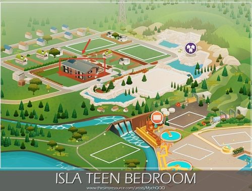 Isla Teen Bedroom
