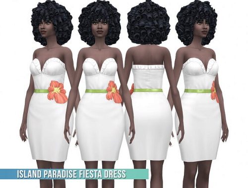 Island Paradise Fiesta Dress