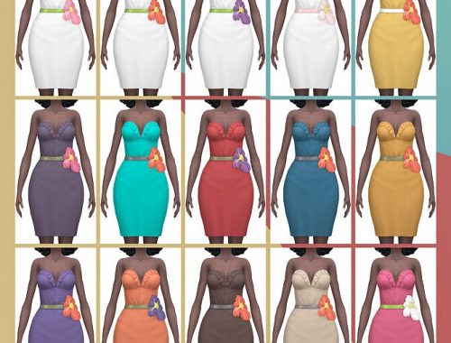 Island Paradise Fiesta Dress