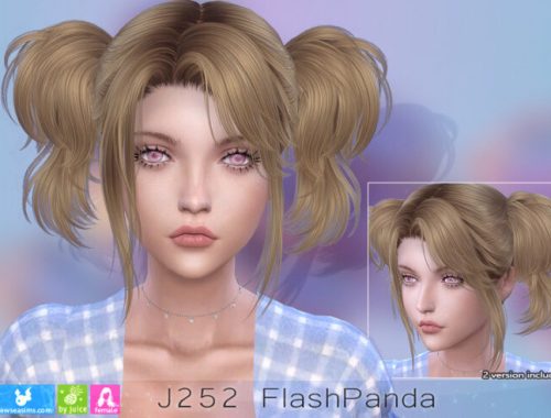 J252 FlashPanda hair (P)