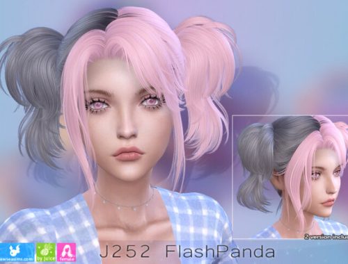 J252 FlashPanda hair (P)