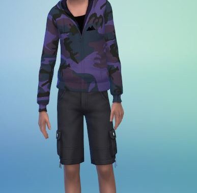 Designer Kids Camo Jacket