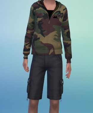 Designer Kids Camo Jacket