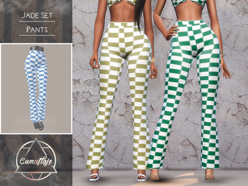 Jade Set - Pants - The Sims 4 Catalog