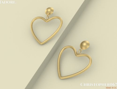 J'adore Earrings / Christopher067