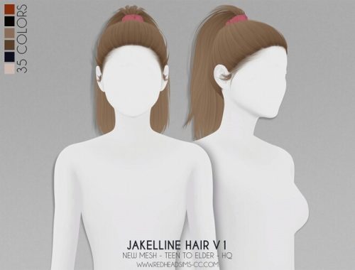 JAKELLINE HAIR V1 & V2 + KIDS AND TODDLER at REDHEADSIMS
