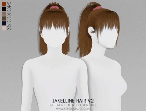 JAKELLINE HAIR V1 & V2 + KIDS AND TODDLER at REDHEADSIMS