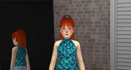 JAKELLINE HAIR V1 & V2 + KIDS AND TODDLER at REDHEADSIMS