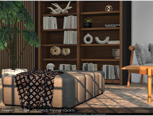 Japandi living room