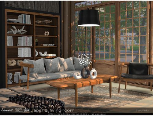 Japandi living room