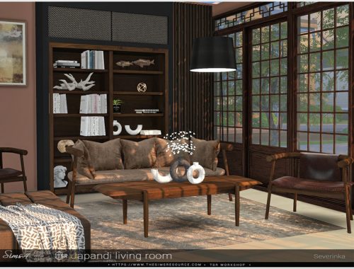 Japandi living room