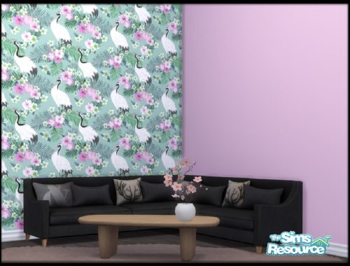 Japanese Inspired Wallpaper & Paint