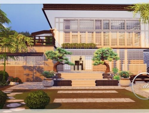Japanese Luxury House at Cross Design