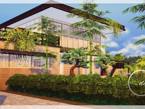 Japanese Luxury House at Cross Design