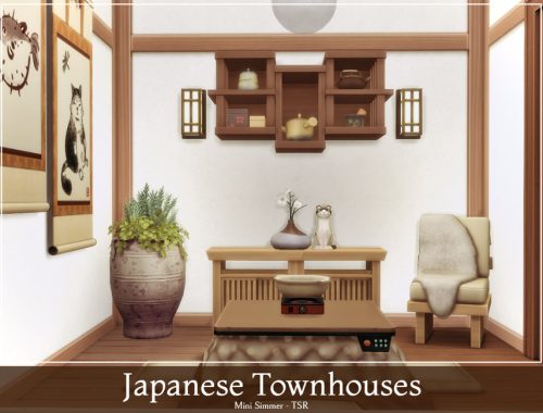Japanese Townhouses