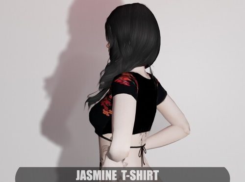 Jasmine T-Shirt at Clarity Sims