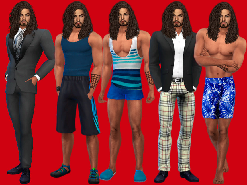 Jason Momoa - The Sims 4 Catalog