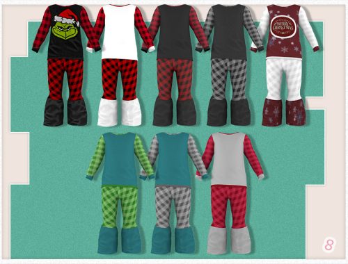 JavaSims- Christmas Outfit #001