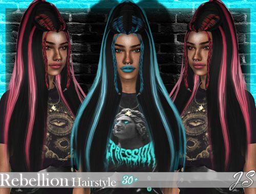 JavaSims- Rebellion (Hairstyle)