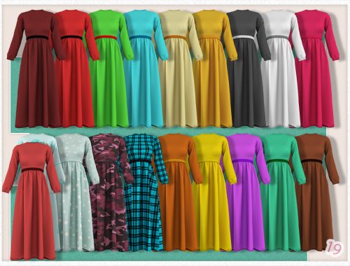 JavaSims- Twirl Dress
