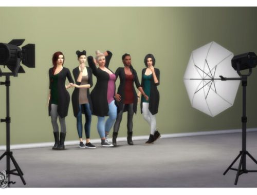 Jeans and Cardigan EA recolor