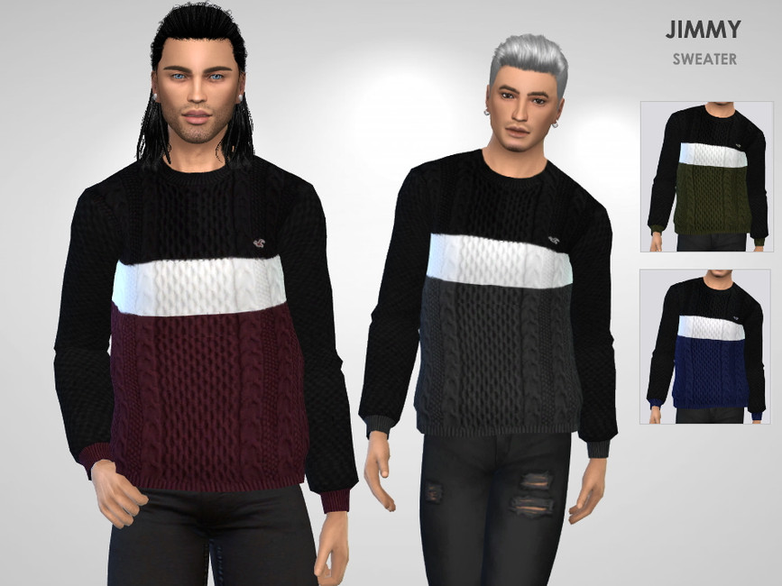 Jimmy Sweater - The Sims 4 Catalog