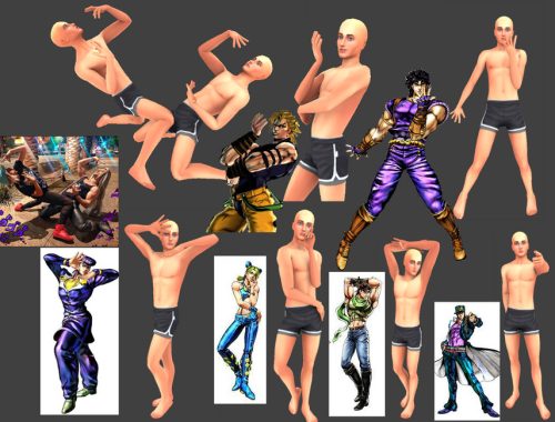 JoJo Bizarre Poses