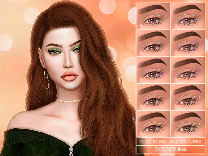 Julhaos Cosmetics Eyeliner 68 The Sims 4 Catalog