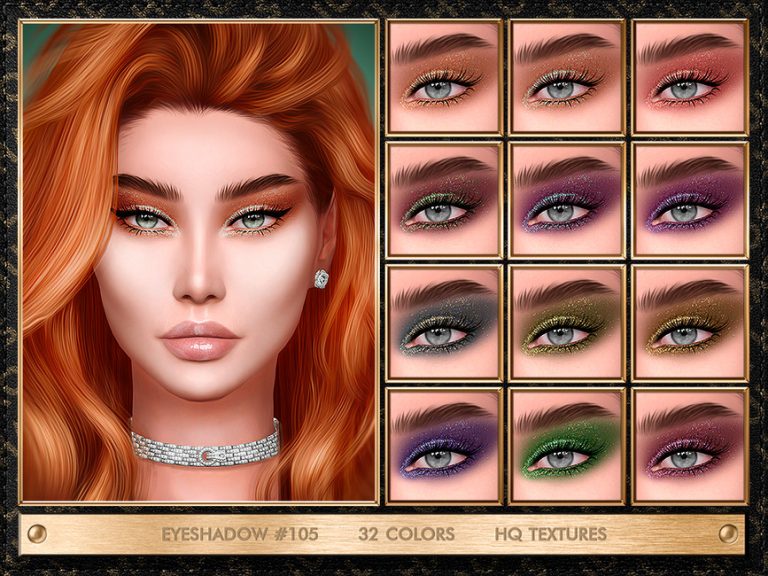 Jul Haos [cosmetics] Eyeshadow 105 The Sims 4 Catalog